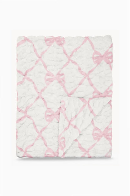 Pink & Bow Blanket