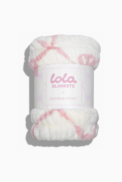 Pink & Bow Blanket